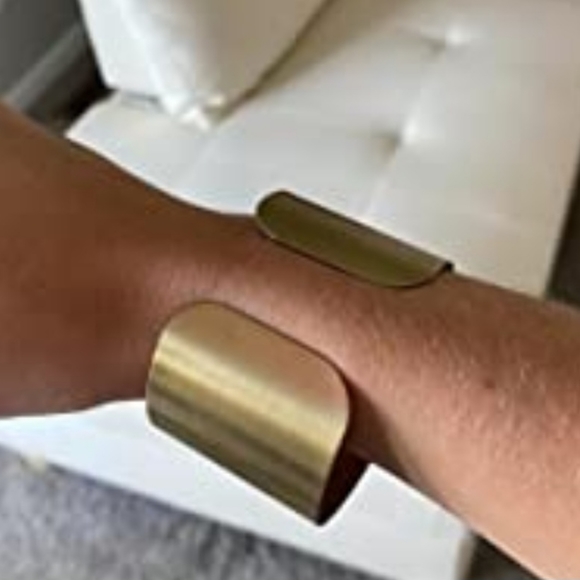 Stainless Steel Cuff Adjustable Bracelet - Picture 2 of 2